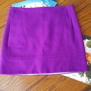 J.crew wool skirts